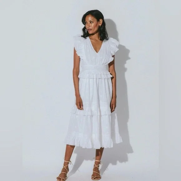 cleobella cherie midi dress Cleobella Cherie Midi Dress Ivory
